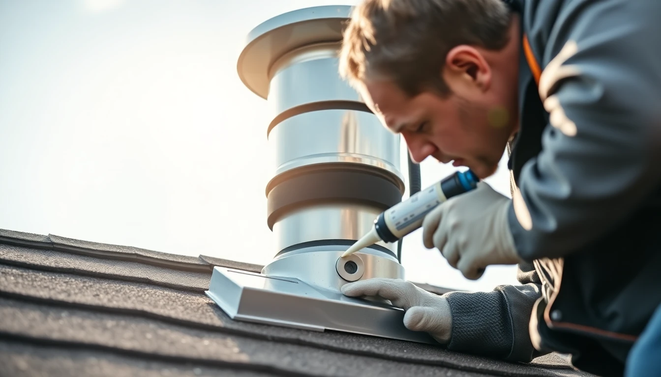 Roof Flashing Repair