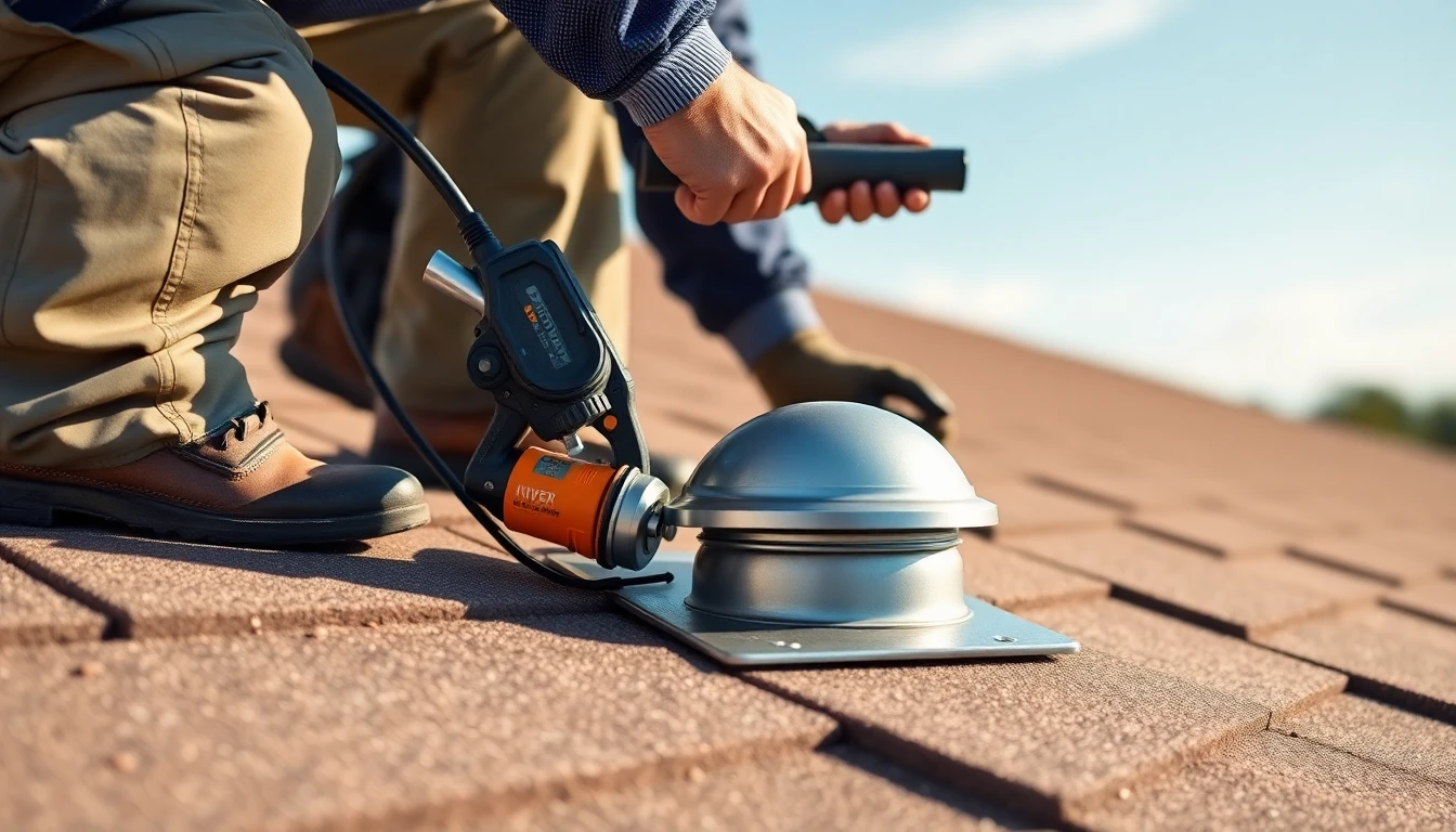 Roof Vent Installation