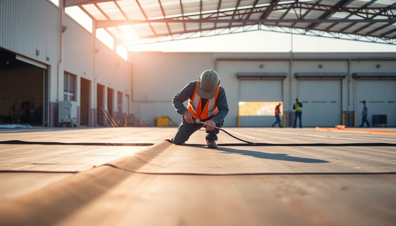 Flat Roof Installation